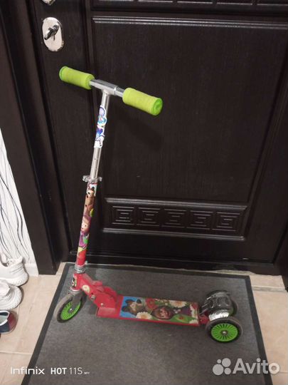 Самокат маша и медведь