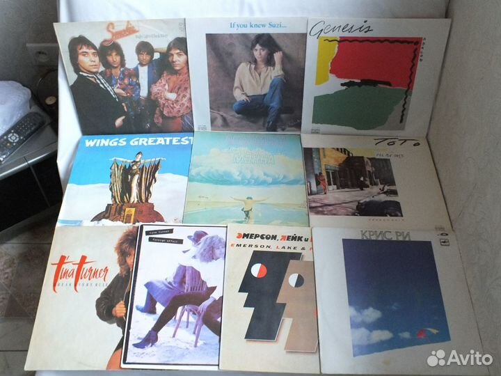 Западный рок 70-80х из коллекции LP