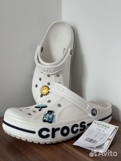 Crocs сабо белые unisex