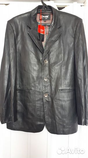 Кожаный пиджак