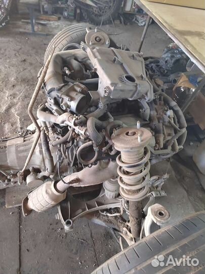 Двигатель и коробка