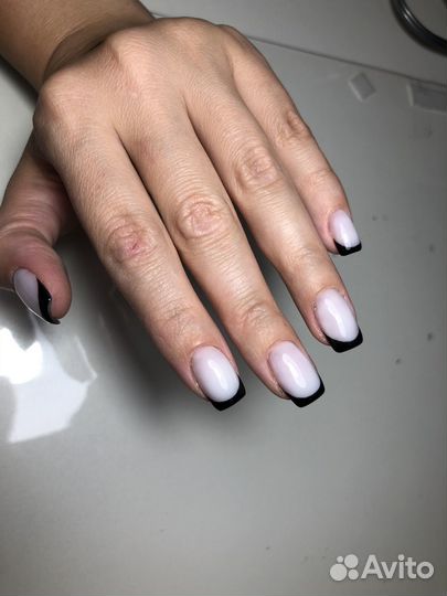 Маникюр,покрытие гель лак, укрепление