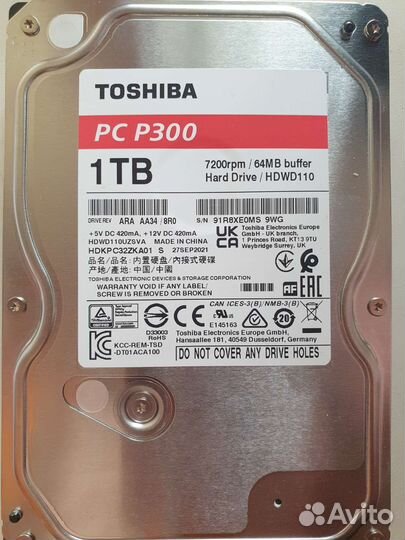 Toshiba 1tb