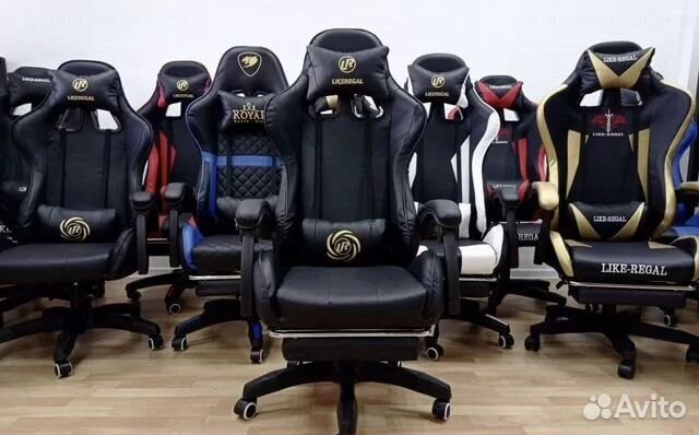 Игровое, компьютерное кресло с массажем