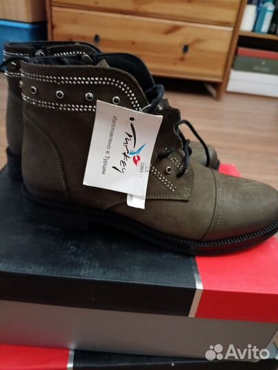 Новые ботинки Турция 38 р