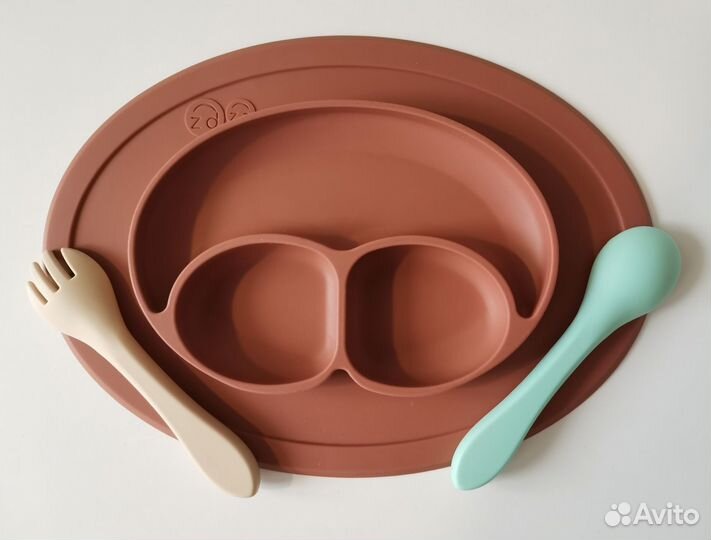 Силиконовая тарелка детская Ezpz The Mini Mat