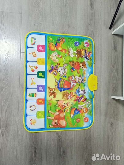 Развивающий коврик музыкальный