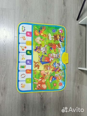 Развивающий коврик музыкальный