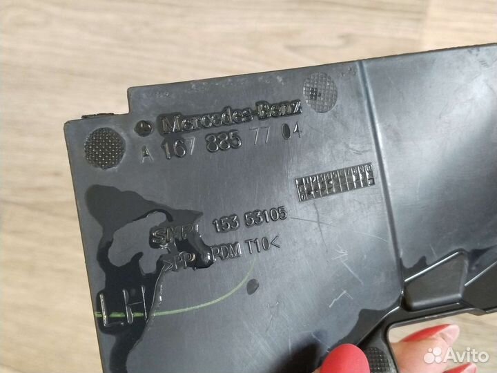 Воздуховод бампера левый Mercedes-Benz Gls W167