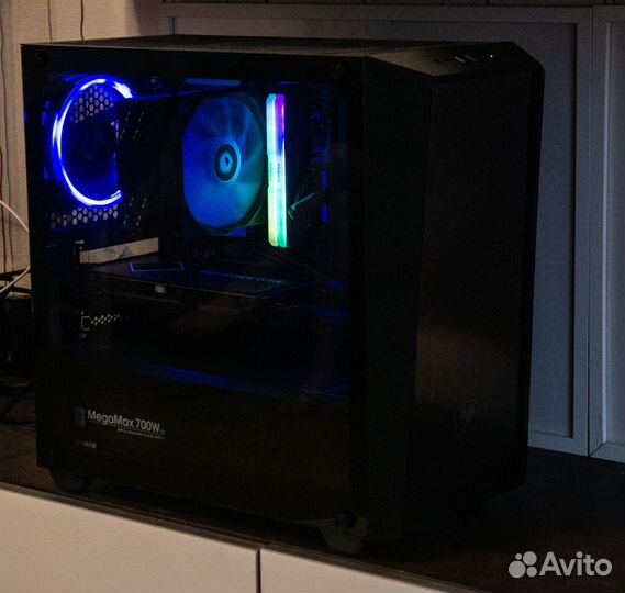 Игровой пк RTX 3060 ti, Ryzen 5 5500, 16 GB