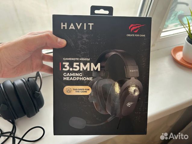 Наушники игровые Havit gamenote h2002d (новые)