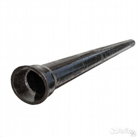 Канализационная чугунная труба 100