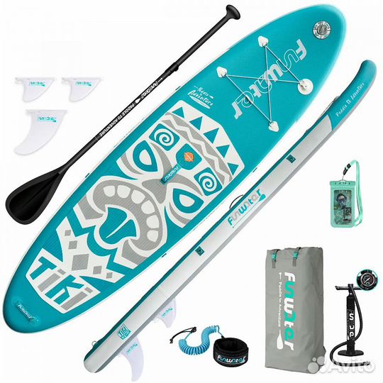 Сап SUP доска, FunWater Tiki 01, 320х83х15 см