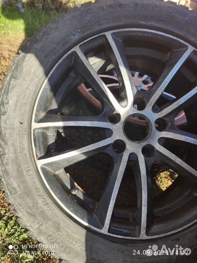 Литые диски 205/55,R16 на ford focus 2