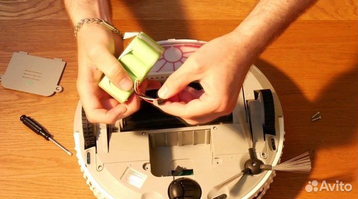 Ремонт роботов пылесосов