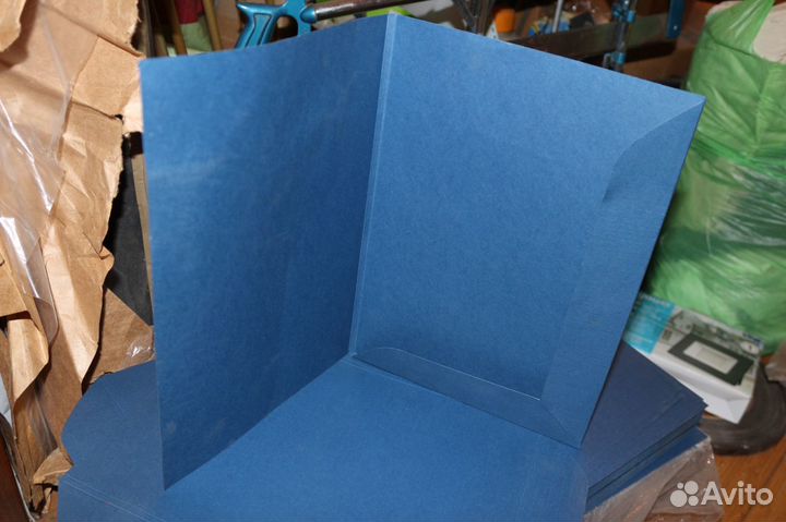 Папки для подачи материалов картонные