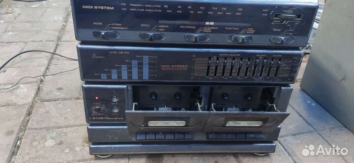 Crown japan MC-K20. Любителям ретро
