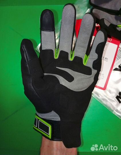 Мотоперчатки кожаные MotoWolf