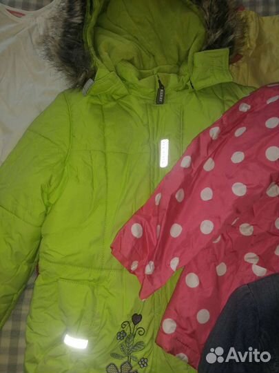 Пакет вещей для девочки 116-122