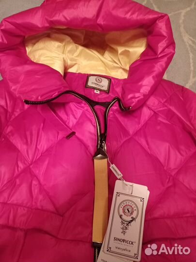 Пуховик женский новый