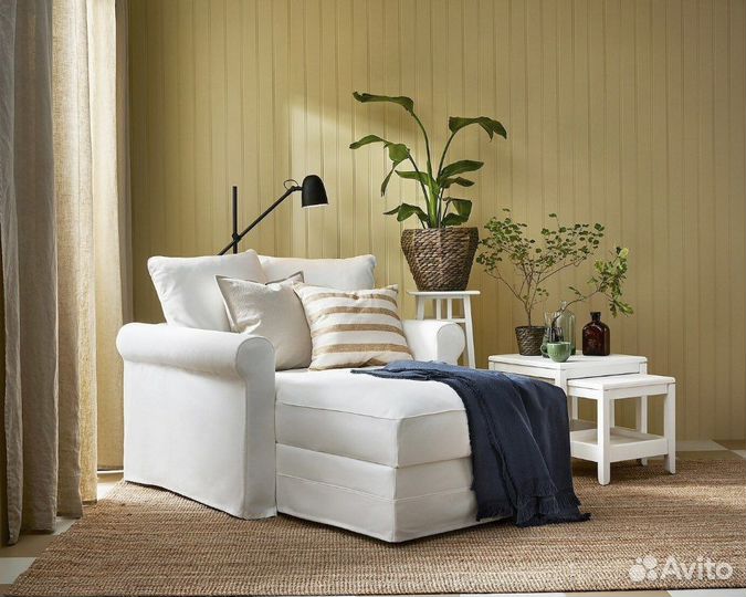 Новый ковер джутовый IKEA Lohals 0,8*1,5м