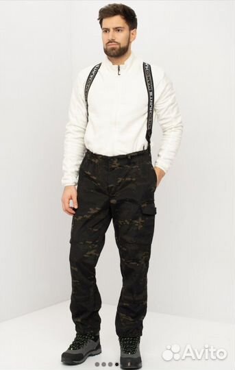 Костюм Горка-3 цв. Черный мультикам ТК. Смесовая