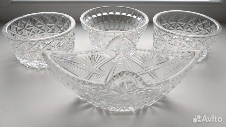 Вазы хрустальные ссср, ладьи,пепельница