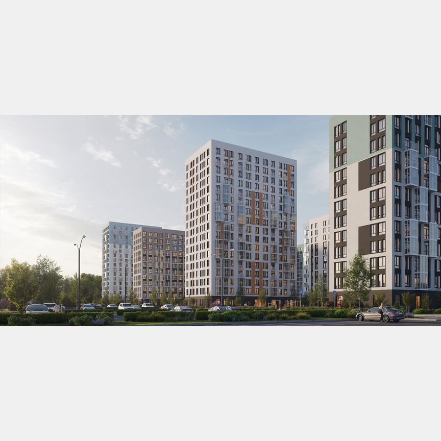 1-к. квартира, 34,2 м², 5/18 эт.