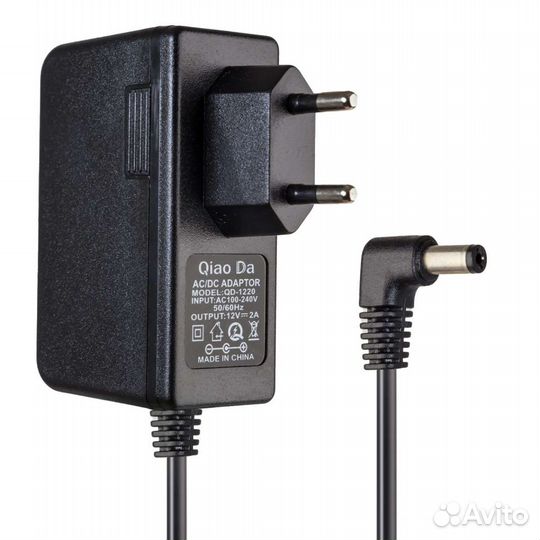 Сетевой адаптер питания 12V 2/3A 5,5x2,5mm