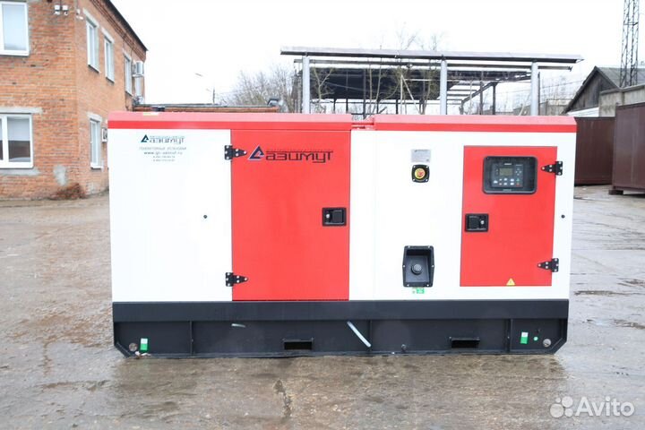 Дизельный генератор 80 кВт в кожухе «Азимут»