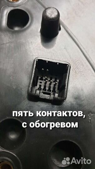 Левое боковое зеркало Hyundai Solaris 2010-2014 г