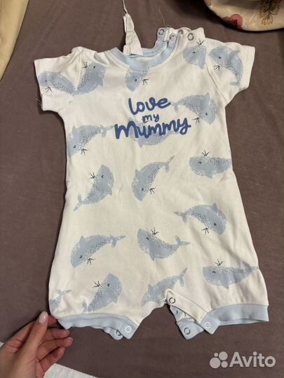 Детская одежда для девочек пакетом 80