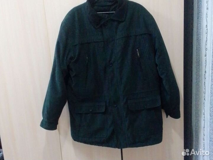 Куртка мужская с подстежкой утеплённая 54