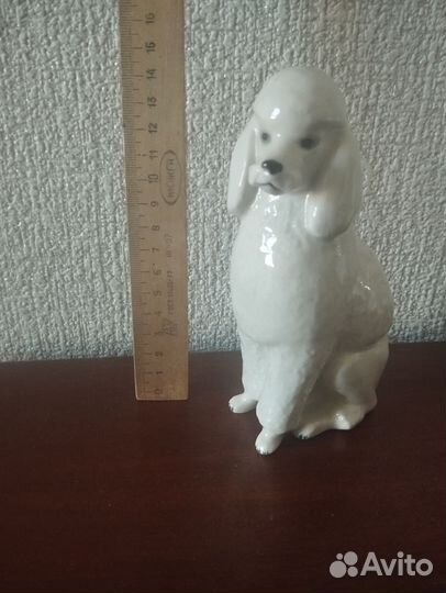 Статуэтка пудель лфз СССР