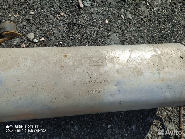 Глушитель Ford Fiesta 2008-2019 Форд фиеста 6