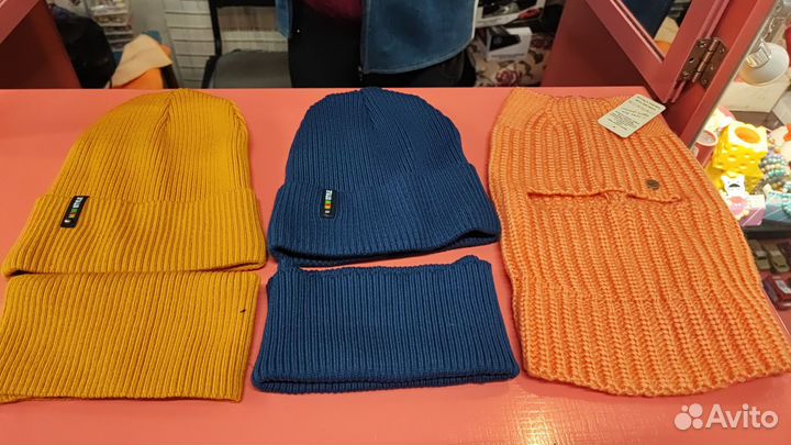 Шапка и снуд детский