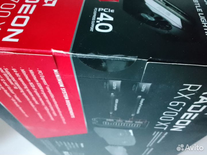 Видеокарта asus AMD Radeon RX 6700 XT Dual новая