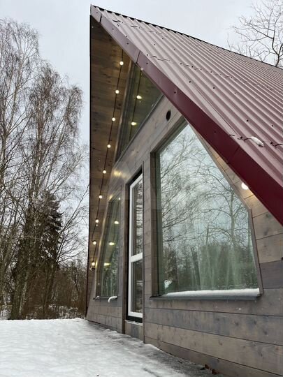 Дом 40 м² на участке 7 га