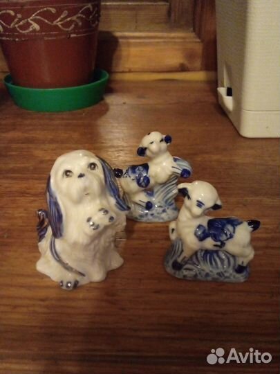 Статуэтки СССР гжель