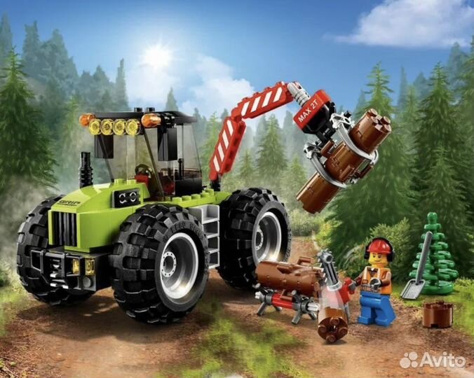 Трактор lego 60181