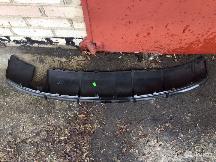 Юбка заднего бампера audi A3 под RS оригинал