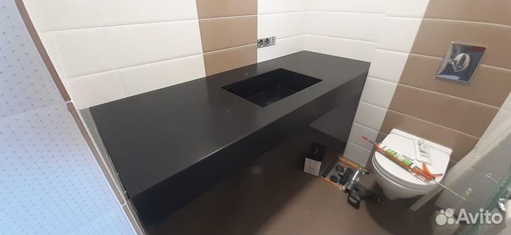 Столешница из искуственного камня, подконники