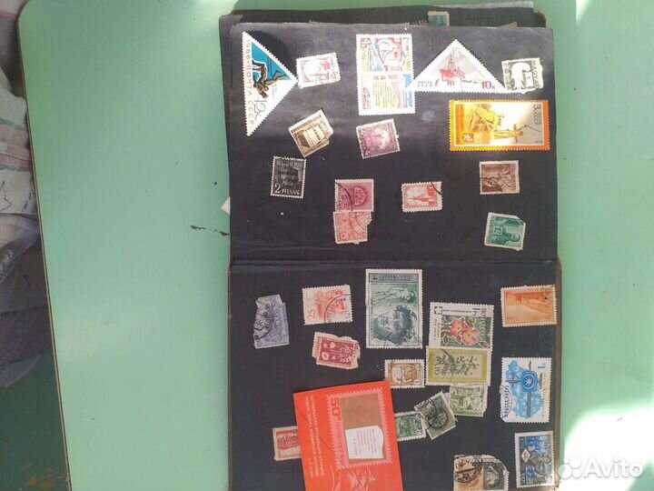 Почтовые марки СССР и европа