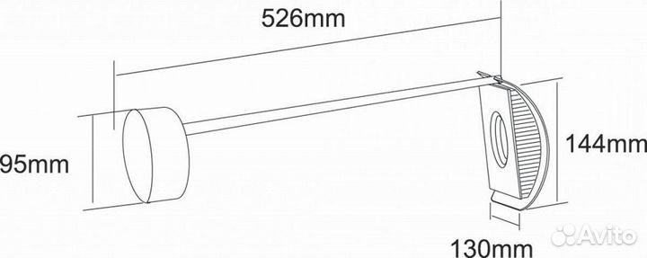 Подсветка для зеркала Deko-Light Atis 688020