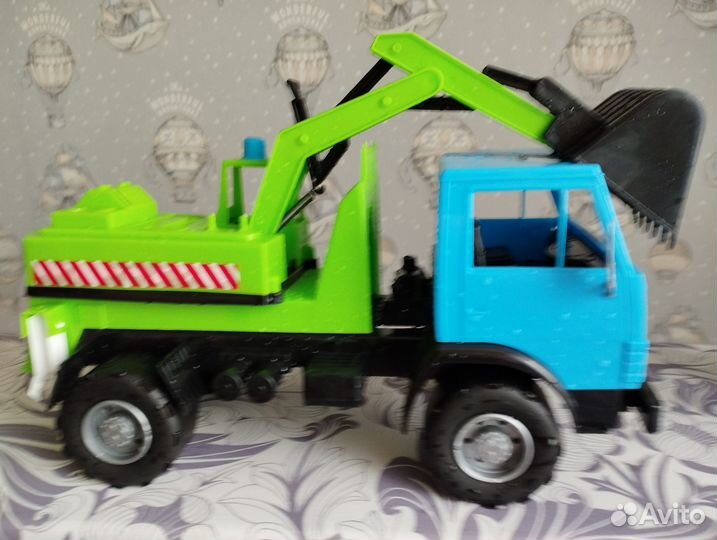 Машины большие Автовоз, Экскаватор, Машина