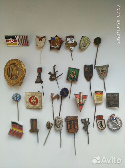 Значок времён ссср,зарубежные страны