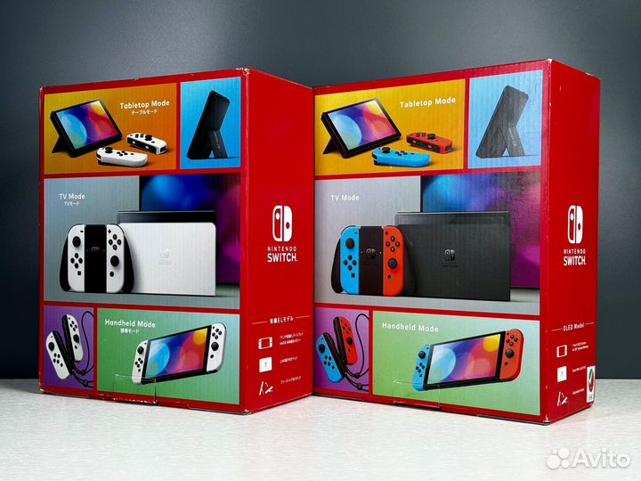 Оригинальная Nintendo Switch Oled 64GB лицензия