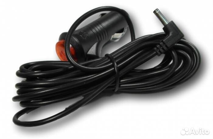 Кабель питания в прикуриватель 3,5мм с выключателе