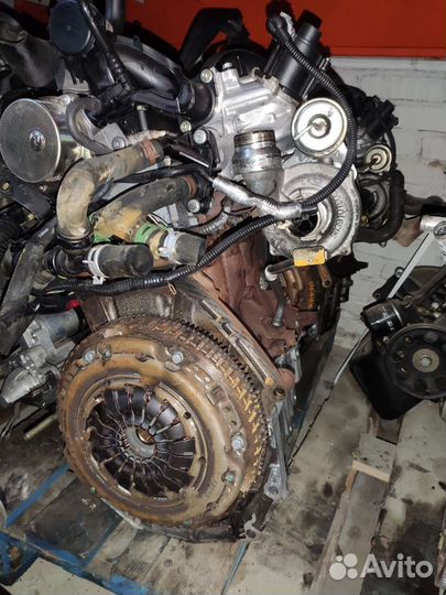 Двигатель K9K724 Рено Меган дизель