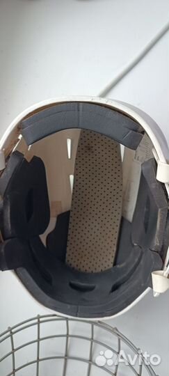 Шлем хоккейный с сеткой Bauer